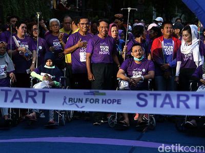 Menpora Ikuti Run For Hope
