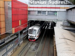 KA Bandara Soetta Tak Beroperasi Gara-gara Banjir