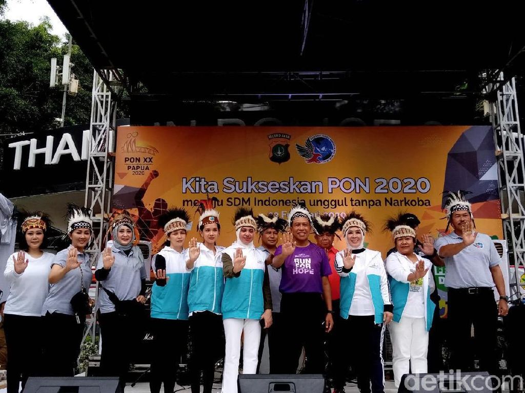 Polda Metro-BNN-Kemenpora Gelar Zero Narcotic Sambut PON 2020 Polda Metro-BNN-Kemenpora Gelar Zero Narcotic Sambut PON 2020