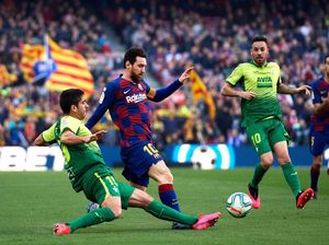 Tepuk Tangan Eibar untuk Lionel Messi