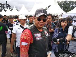 Ajak Komunitas Moge, Bamsoet dkk Sosialisasi 4 Pilar