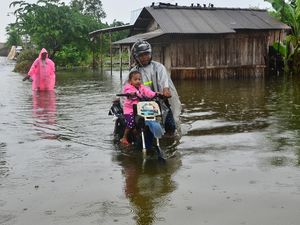 Di Kudus, Banjir Rendam Ratusan Rumah dan Puluhan Hektare Sawah