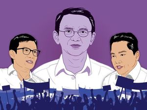 Erick Thohir-Sandiaga Uno Kompak Bela Ahok