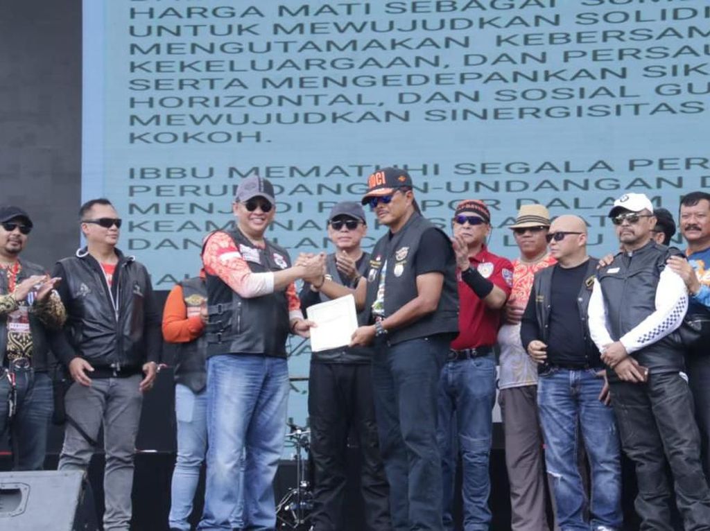 Komunitas Bikers Menginduk ke IBBU, Ketua MPR: Menguatkan Persaudaraan Komunitas Bikers Menginduk ke IBBU, Ketua MPR: Menguatkan Persaudaraan