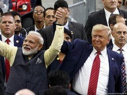 Persiapan Heboh India Sambut Kedatangan Trump, Telan Biaya Rp 182 Miliar