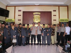 Jelang Pilkada, Polisi Ngawi Ajak Tokoh Agama Kondusifkan Wilayah