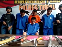 Kawanan Maling Mobil-Emas Diringkus, Senpi dan Sabu Ikut Disita