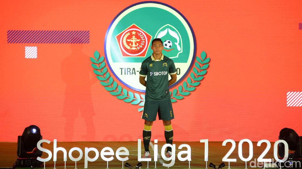 Tira Persikabo saat perkenalan skuad Shopee Liga 1 2020. (Foto: detikcom/Grandyos Zafna)