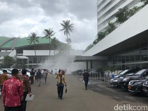 Polisi: Asap di Gedung Nusantara III DPR Berasal dari Lantai 2
