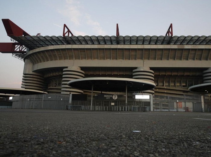 Wabah virus corona berdampak pada pertandingan sepakbola di Italia. Sejumlah stadion yang sebelumnya jadi lokasi pertandingan ditutup sementara imbas COVID-19.