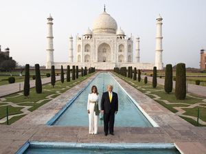 Trump, Putri Diana, dan Deretan Pesohor Lain yang Singgahi Taj Mahal