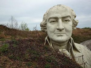 Patung Raksasa Presiden AS yang Sempat Terbengkalai Jadi Objek Wisata