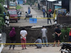 Duh, Jembatan Baru Seharga Rp 1,2 M di Boyolali Ambruk