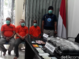 Peredaran Ganja Berkedok Klinik Alternatif, BNN Sita Barbuk 9,9 Kg
