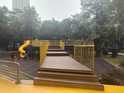 Taman Puring yang Ramah Anak di Jaksel