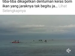 Viral Video Pengeboman Ikan yang Diduga Dilakukan di Banyuwangi
