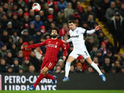 Babak Pertama Seru, Liverpool Vs West Ham 1-1