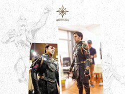 Intip Penampilan Rizky Nazar Jadi Gatotkaca