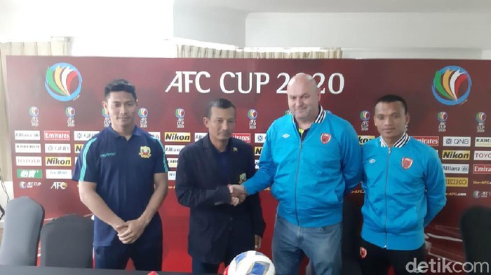 Konpers jelang PSM Makassar Vs Shan United di Piala AFC 2020
