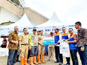 Tanggap Bencana Banjir Jakarta, Bank BRI Dirikan 4 Posko BRI Peduli