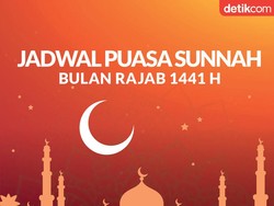 Jadwal Puasa Sunah Bulan Rajab 1441 H
