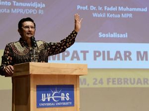 Ke Mahasiswa, Pimpinan MPR Tekankan Pancasila dan Jiwa Wirausaha