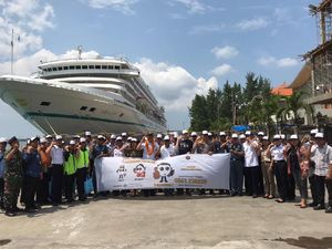 Kemenhub Kampanye Sadar Keselamatan Pelayaran di Pelabuhan Benoa