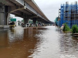 Tol Kena Banjir, Drainase Proyek Kereta Cepat Bakal Dibongkar!