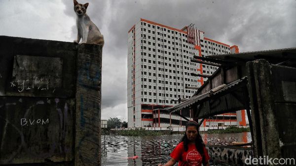 Potret Warga Korban Banjir di Semper Jakut Menanti Bantuan