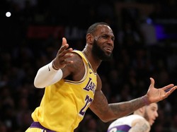 Hasil NBA: LeBron James Cetak 40 Poin, Lakers Kalahkan Pelicans