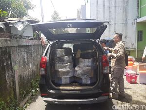 Berkedok Kacang Telur, Gorilla Bandung Diedarkan Pelaku Via Ekspedisi