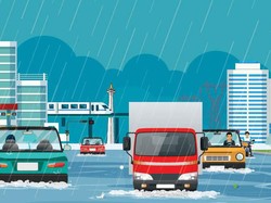 Pantas Jakarta Tenggelam, Dua Proyek Antibanjirnya Mandek