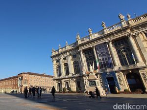 Warga Antisipasi Corona, Kota Turin Italia Jadi Sepi