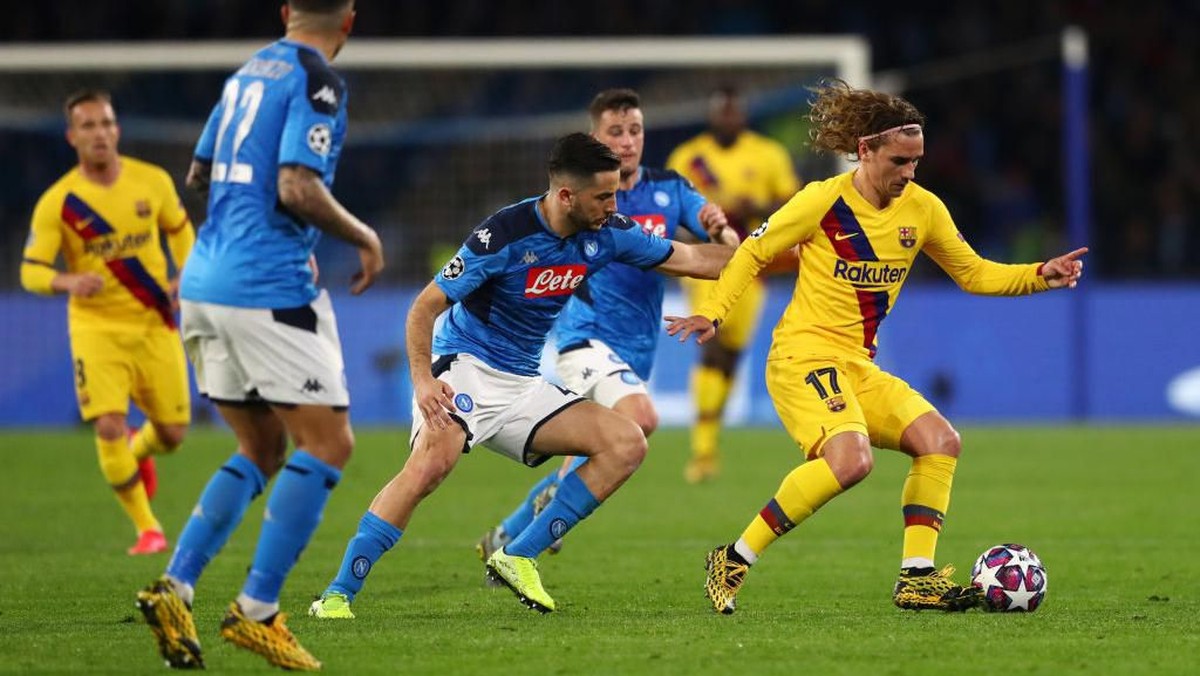 Kostas Manolas bertekad menjegal Barcelona lagi. (Foto: Getty Images/Michael Steele)