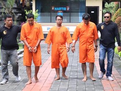 Ngamuk Gegara Knalpot Brong, 3 Pria di Denpasar Ditangkap