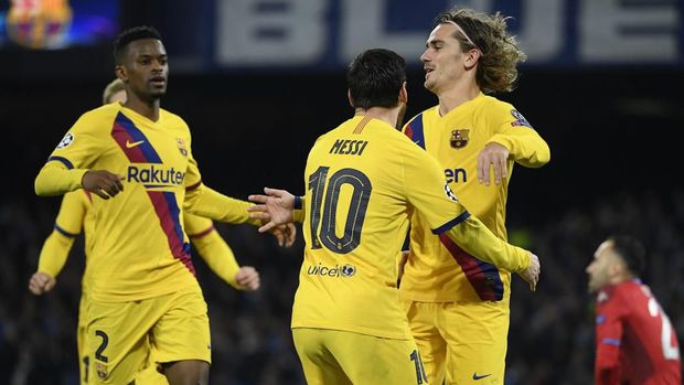 Antoine Griezmann menyelamatkan Barcelona dari kekalahan.