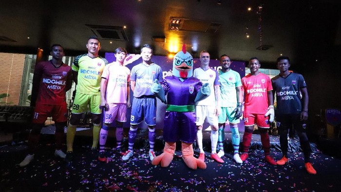 Launching tim Persita Tangerang jelang Liga 1 2020.