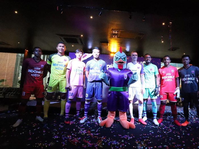 Launching tim Persita Tangerang jelang Liga 1 2020.