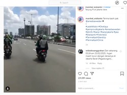 Lewat Tol Hindari Banjir, Pengemudi Nmax: Kita Gak Ditilang, Pak?