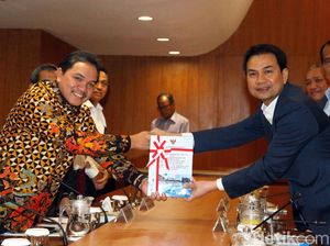 Wakil Ketua DPR Terima Hasil Pemeriksaan LPP TVRI dari BPK