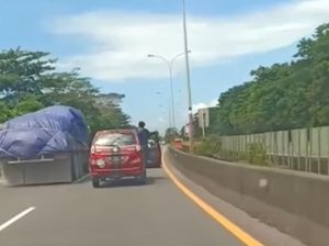 Ditilang Polisi, Pemobil Freestyle di Makassar: Maaf, Agar Tak Ngantuk