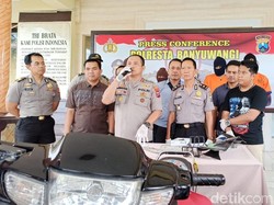 Pasutri di Banyuwangi Ini Kompak Curi Motor
