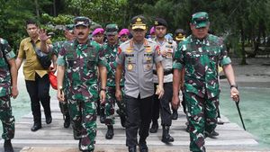 Momen Penglima TNI-Kapolri Tinjau Pulau Sebaru Kecil