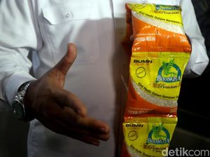 Ini Beras Bulog yang Siap Diekspor ke Arab Saudi