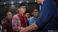 Senyum Imam Nahrawi di Sidang Lanjutan Suap Hibah KONI