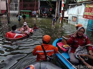 PDIP: Usulan Solusi Banjir 2 Cawagub DKI Bisa Dikolaborasi