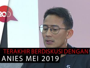 Sandi Akui Jarang Bertemu Prabowo dan Anies