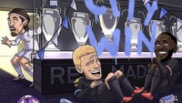 Bermain di kandang, Real Madrid justru kalah 1-2 dari Manchester City di leg pertama babak 16 besar Liga Champions. Gol Isco dibalas oleh Gabriel Jesus dan kevin De Bruyne di 10 menit akhir pertandingan (Internet)
