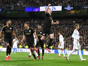 Real Madrid vs Man City: Los Blancos Keok 1-2, Ramos Dikartu Merah Real Madrid vs Man City: Los Blancos Keok 1-2, Ramos Dikartu Merah