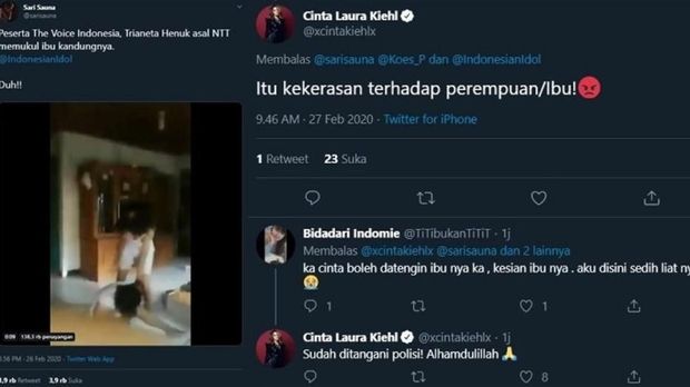 Tangkapan Layar Twitter